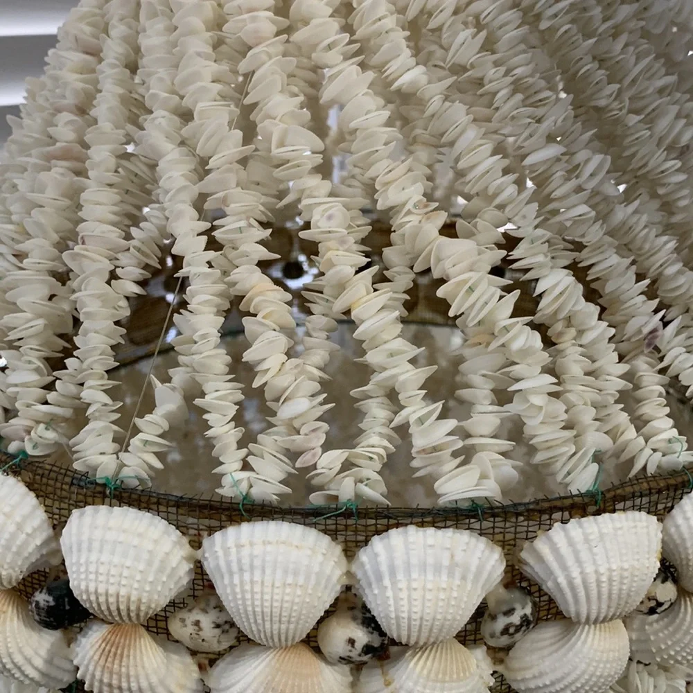 Custom Handmade SeaShell / Opal Chandelier